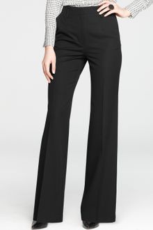 Ann Taylor Stretch Twill High Waist Wide Leg Trousers - Lyst