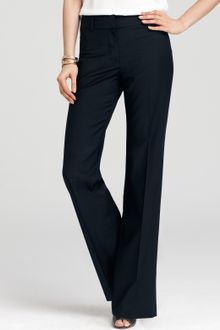 Ann Taylor Petite Signature Tropical Wool Trousers - Lyst