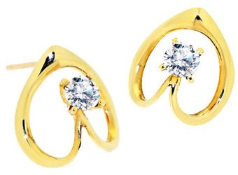 Arosha Luigi Taglia Isis 9k Gold Gemstone Earrings - Lyst