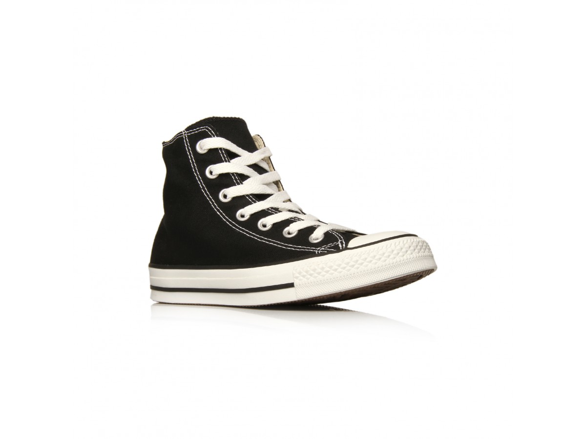 nordstrom black high top converse