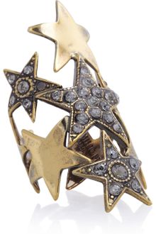 Emilio Pucci Crystal embellished Star Ring - Lyst