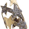 Emilio Pucci Crystal embellished Star Ring in Gold - Lyst