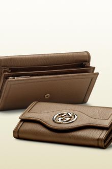 Gucci Interlocking G Continental Wallet - Lyst