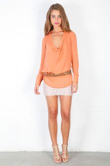 Haute Hippie Cowl Blouse - Lyst