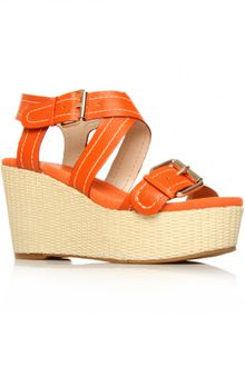 Nine West Memento Wedge Sandals - Lyst