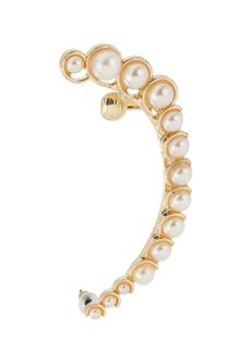 Topshop Graduated Pearl Ear Cuff - Lyst