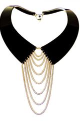 Zelia Horsley Jewellery Collared Necklace Gold