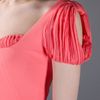 Alexander Mcqueen Peplum Dress in Orange - Lyst
