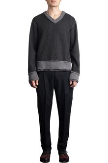 Dolce & Gabbana Herringbone Sweater - Lyst