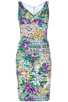 Dolce & Gabbana Printed Dress - Lyst