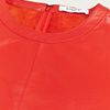 Givenchy Givenchy Womens Lamb Leather Manches Top in Red - Lyst