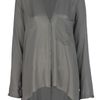 Helmut Lang Loose Shirt in Gray (grey) - Lyst