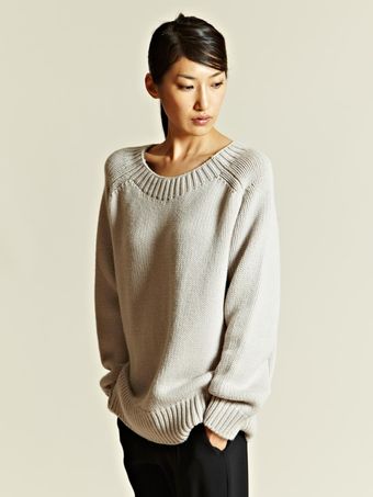 Jil Sander Jil Sander Womens Oversized Knitted Jumper - Lyst