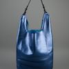 Jil Sander Metallic Market Bag in Blue - Lyst