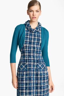 Oscar de la Renta Cashmere Silk Bolero - Lyst
