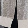 Stella Mccartney Metallic Sweater in Silver (champagne) - Lyst