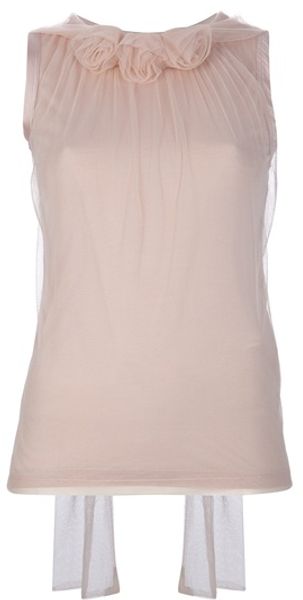 Valentino Sleeveless Top - Lyst