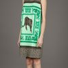 Versace Leopard Print Sleeveless Dress in Animal (leopard) - Lyst