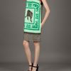 Versace Leopard Print Sleeveless Dress in Animal (leopard) - Lyst