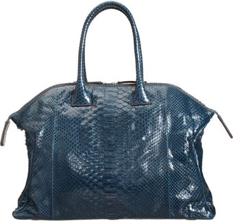 Zagliani Python Small Tomodachi Bowling Bag - Lyst