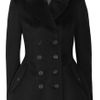 Burberry Prorsum Double breasted Wool and Cashmere blend Coat in Black - Lyst