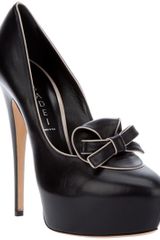 Casadei Bow Detail Ballet Pump
