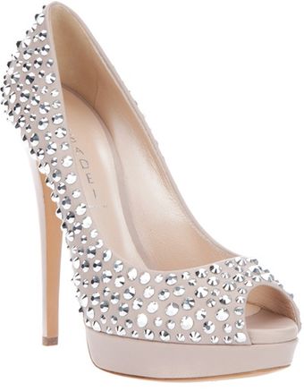 Casadei Studded Pump - Lyst