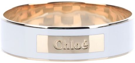Chloé Holly Enameled Bracelet in Blue (gold) - Lyst