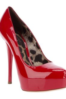 Dolce & Gabbana Shiny Pump - Lyst