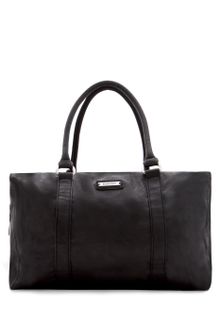 Mango Contrast Handle Shopper Bag - Lyst