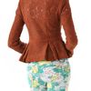 Nanette Lepore Summer Flame Lace Jacket in Brown (caramel) - Lyst