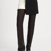 3.1 Phillip Lim Sheer Skirt Overlay Trousers in Black - Lyst