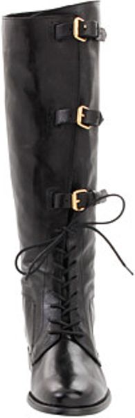 burberry lace up boots