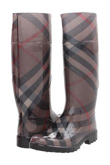 Burberry House Check Rain Boots - Lyst
