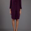 Carven Shirt Dress in Purple (plum) - Lyst