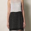 Diane Von Furstenberg Abrielle Crystal Dress in Black (white) - Lyst