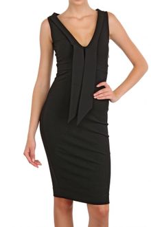 DSquared2 Compact Wool Jersey Dress - Lyst