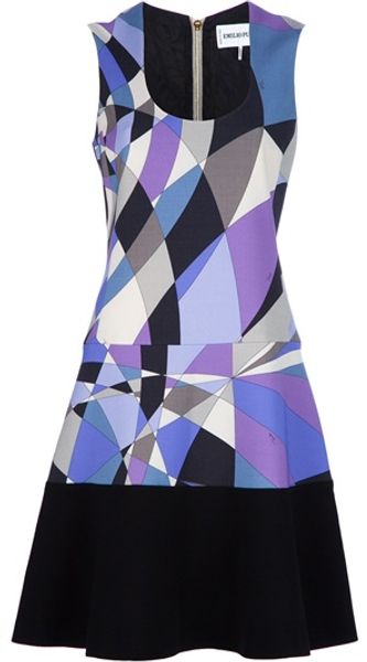 Emilio Pucci Sleeveless Dress - Lyst