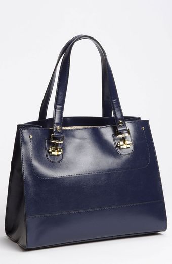London Fog Devon Faux Leather Tote - Lyst