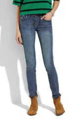 Madewell Skinny Skinny Jeans in Bluemoon Wash