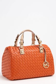 Michael by Michael Kors Grayson Large Leather Satchel - Lyst