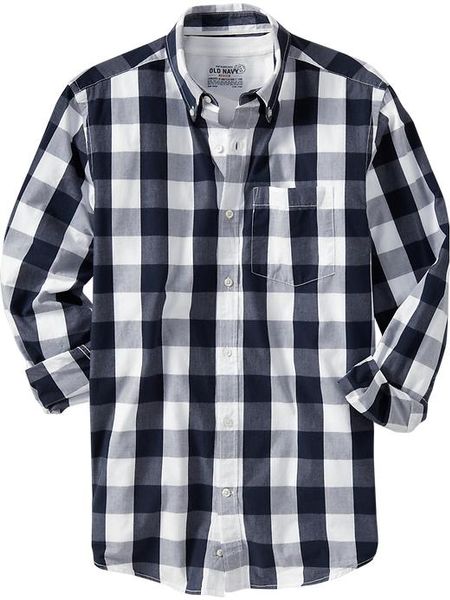 old navy buffalo plaid shirt