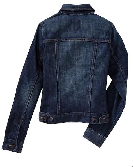 Old Navy Denim Jackets in Blue (dark worn)