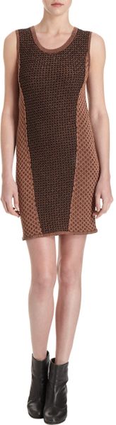 Rag & Bone Amanda Dress in Brown (copper) - Lyst