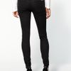7 For All Mankind Hight Waist Skinny W Contour Waistband in Black - Lyst