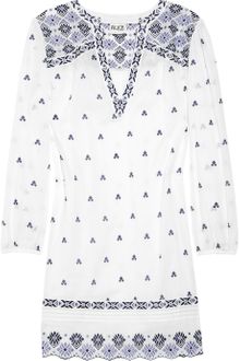 Alice By Temperley Armonia Embroidered Cotton Voile Dress - Lyst