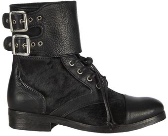 AllSaints Low Hair Damisi Boot - Lyst