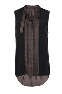 AllSaints Quartet Gloss Top - Lyst