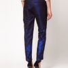 Asos Collection  Premium Trousers in Ombre Print in Blue (brightblue) - Lyst