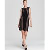 Bcbgmaxazria Sheath Dress Lace in Black (black combo) - Lyst